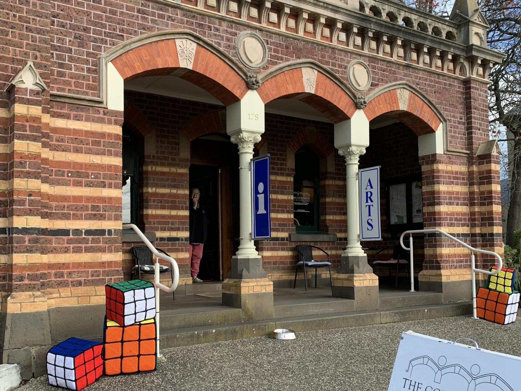 Courthouse Camperdown art exhibition building exterior