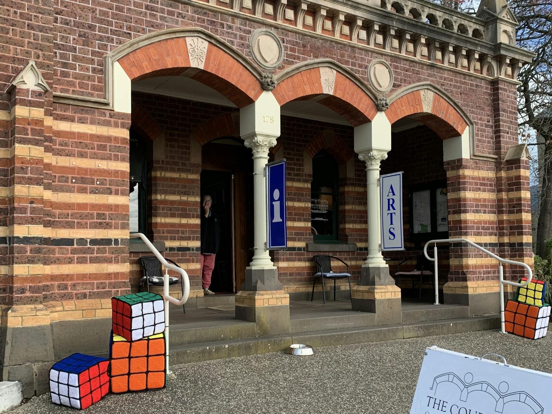 Courthouse Camperdown art exhibition building exterior