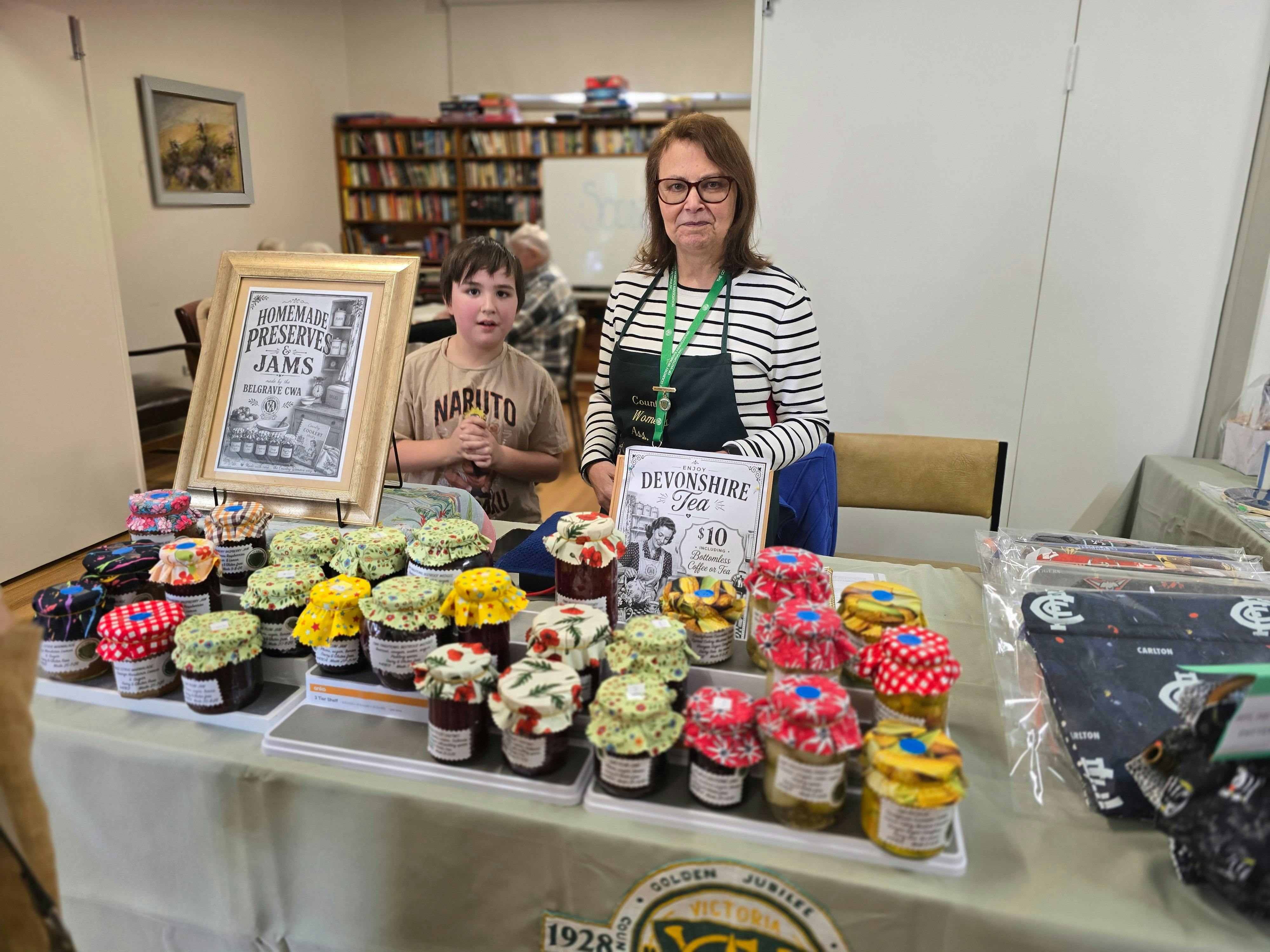 The CWA with their handmade jams