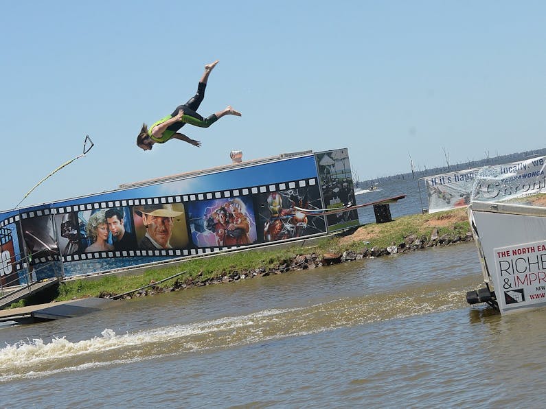 Image of the event 'Amazing Water Ski Show with Fireworks'