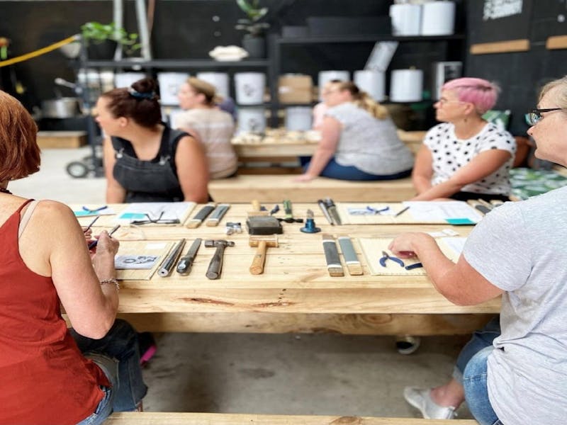 Image for School Holiday Make a Silver ring workshop