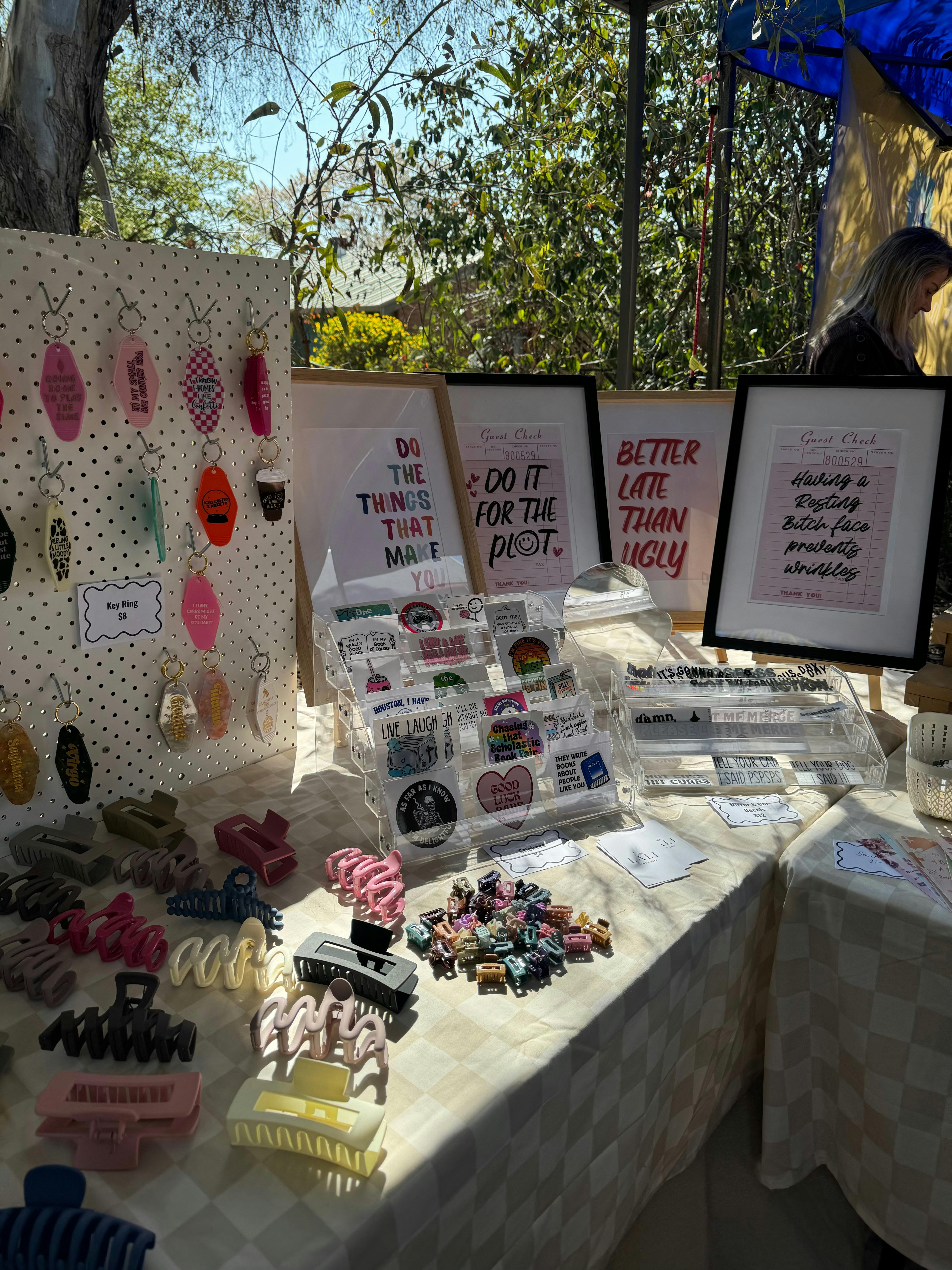 market stall