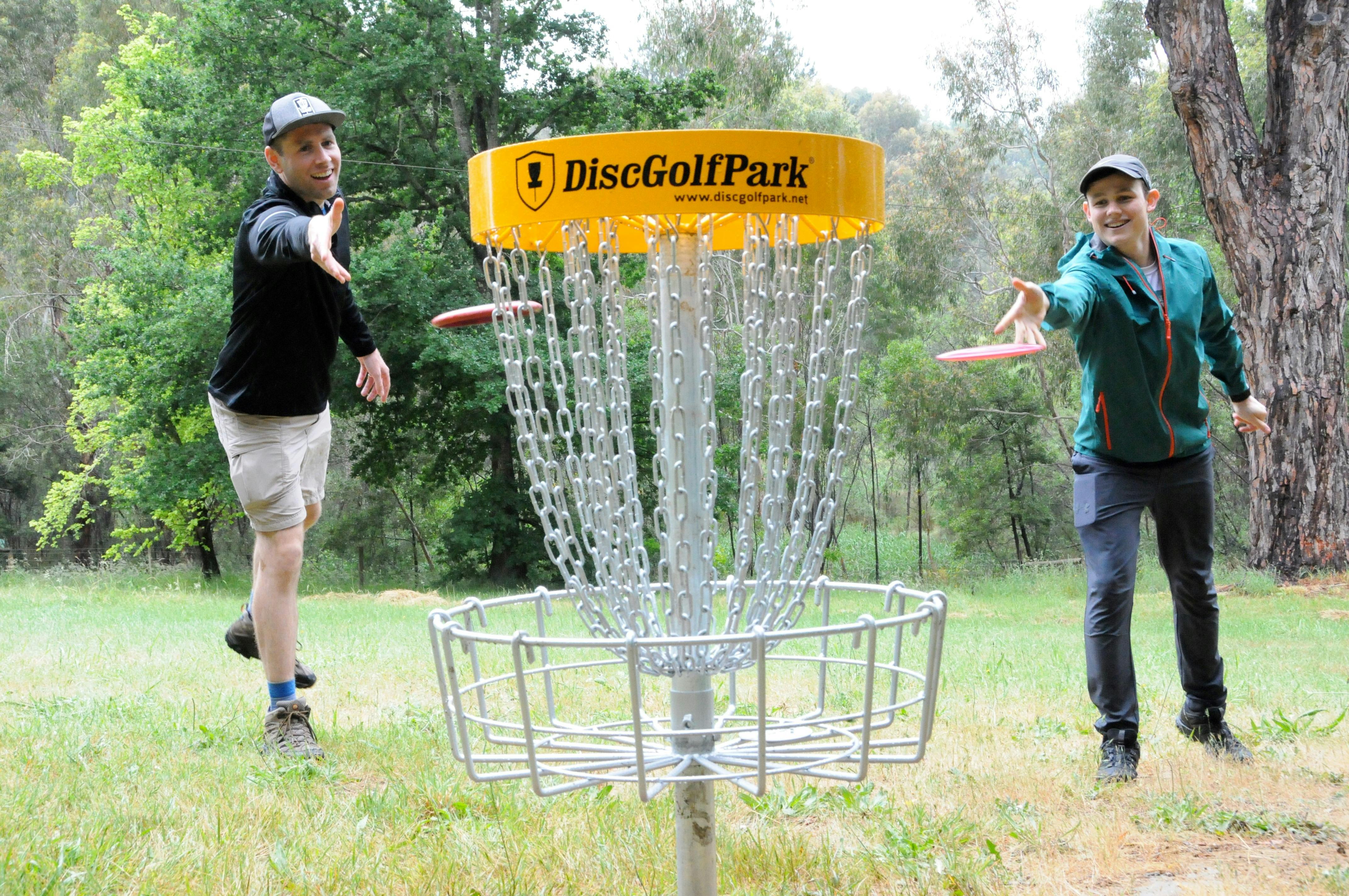 Disc Golf at Woodhouse Adventure Park