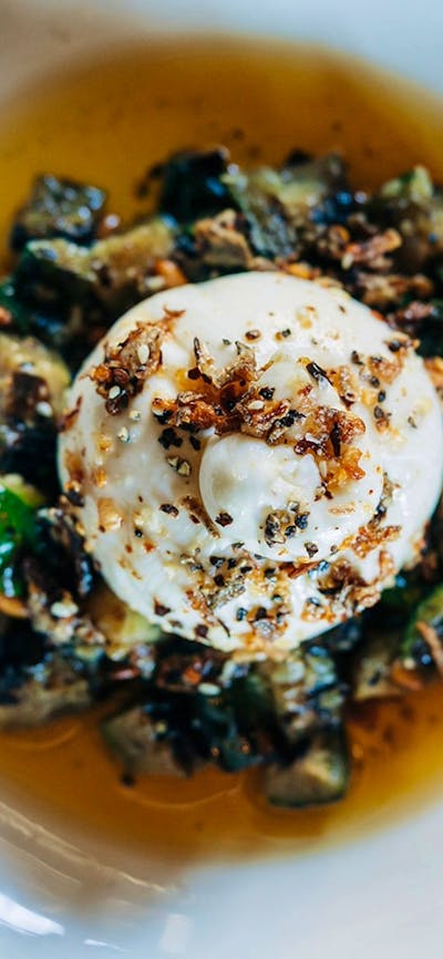 Burrata at The Sir George