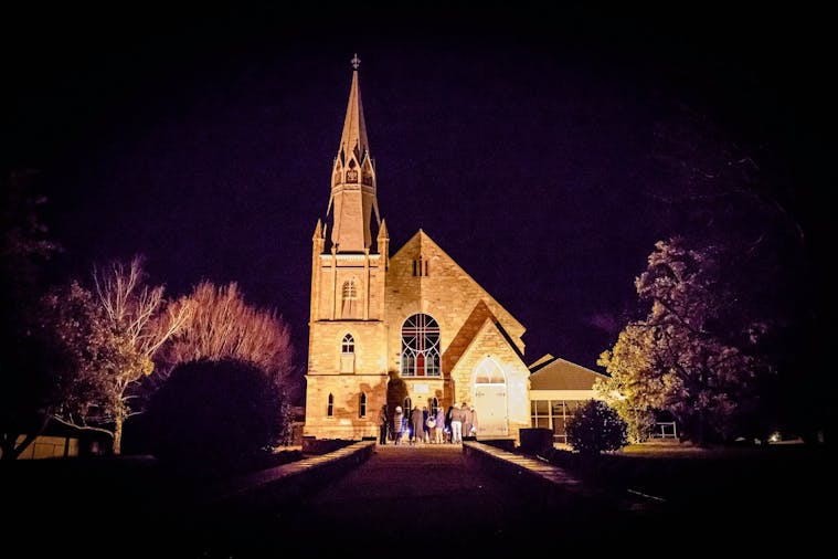 Hahndorf After Dark Walking Tour with meal at our Haus