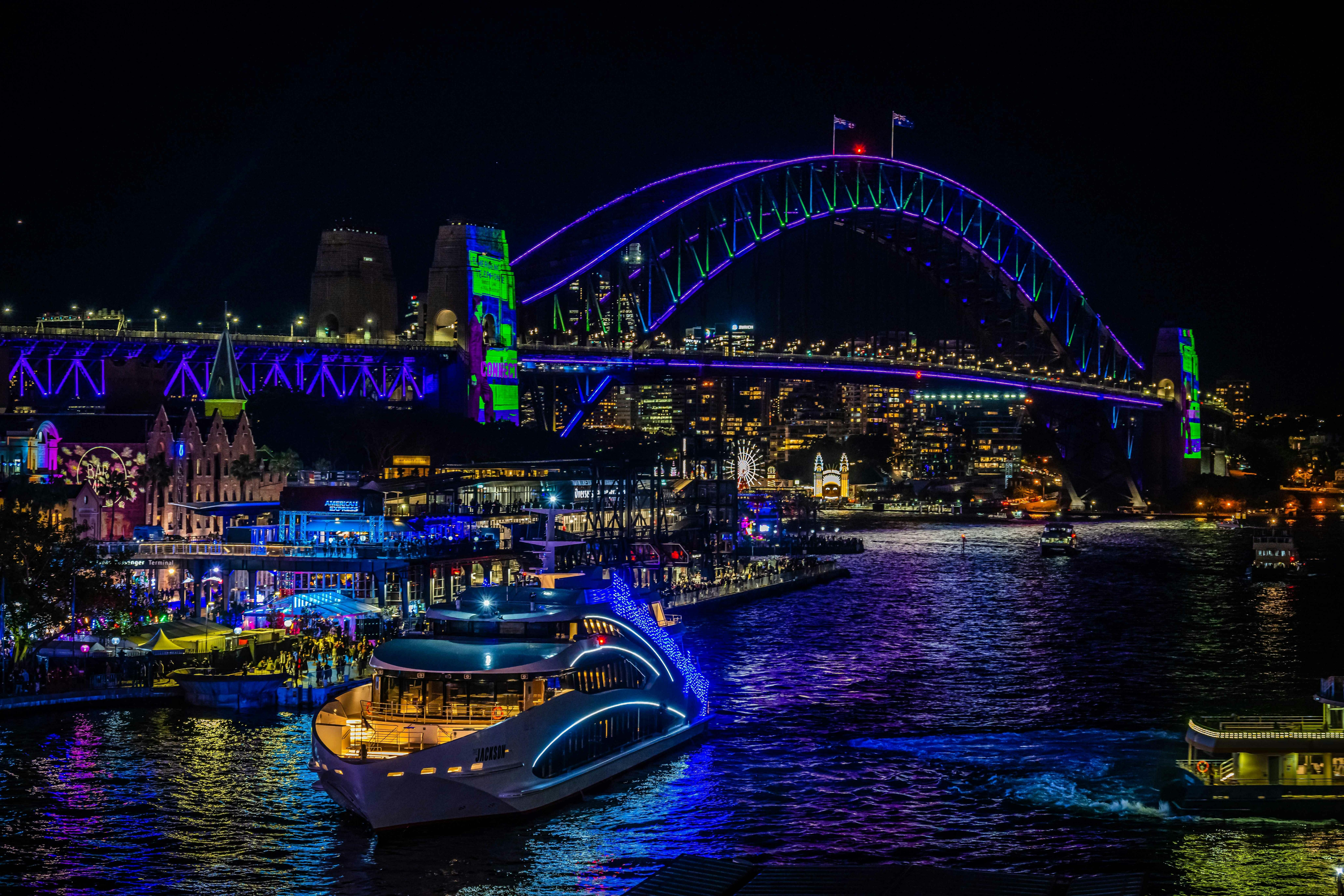 Vivid Sydney Cruise aboard The Jackson