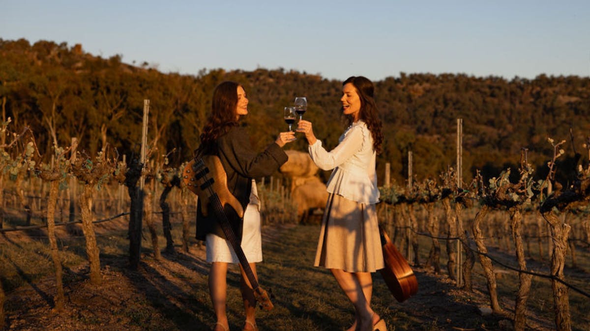 Nine Year Sister at Balancing Heart Vineyard on the Granite Belt, South-East Queensland