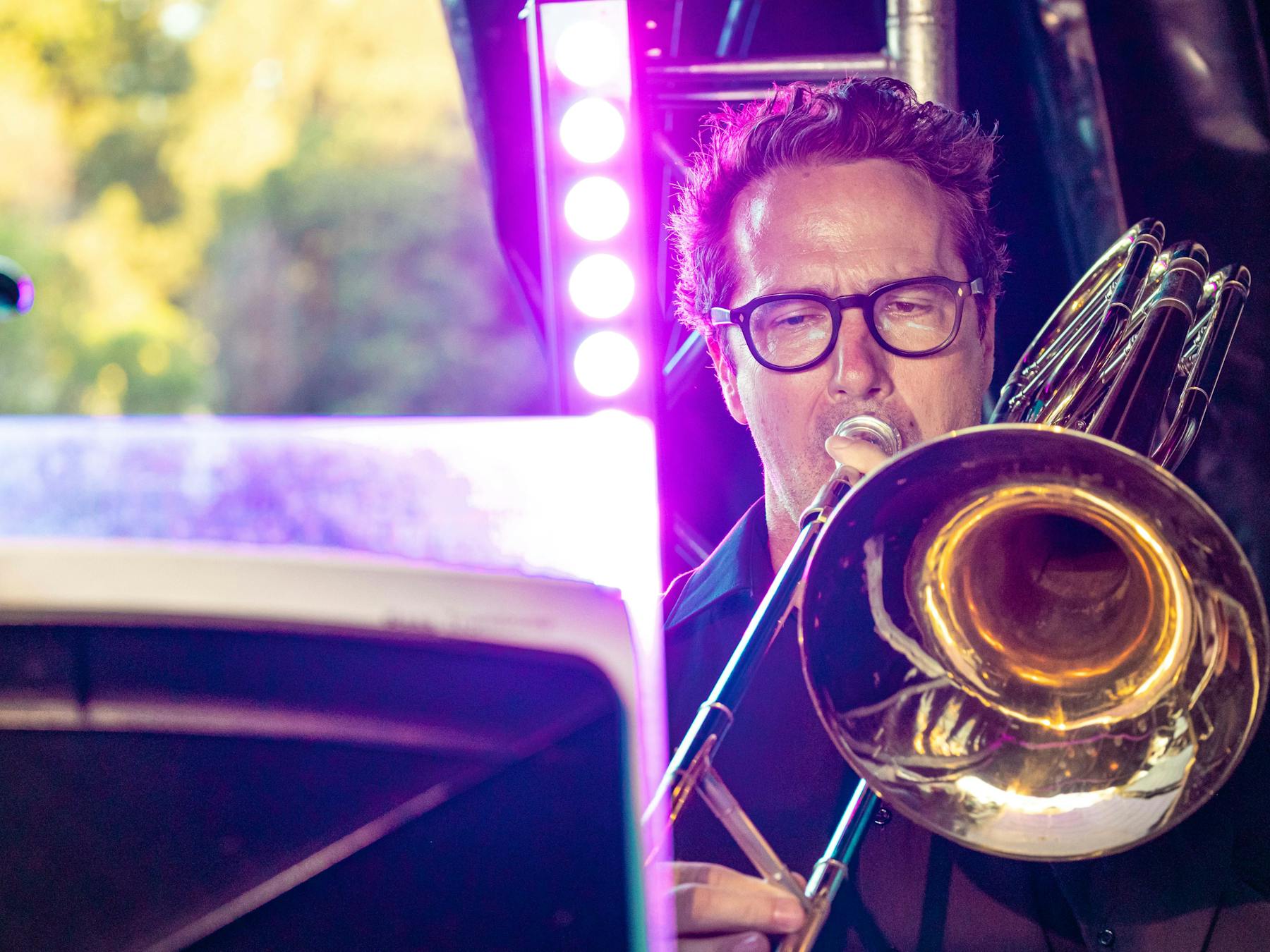 CSO trombone player, 2024