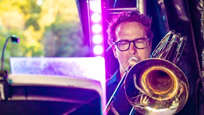 CSO trombone player, 2024