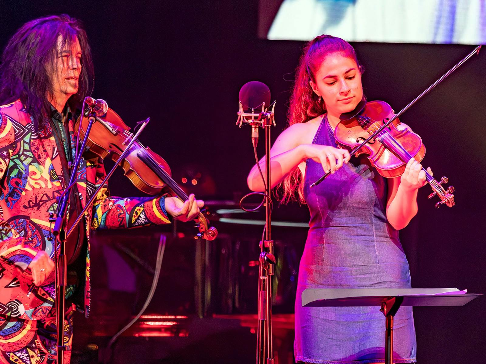 Lucy Kammermann und Rabbit Robinson bei den Golden Fiddle Awards 2026