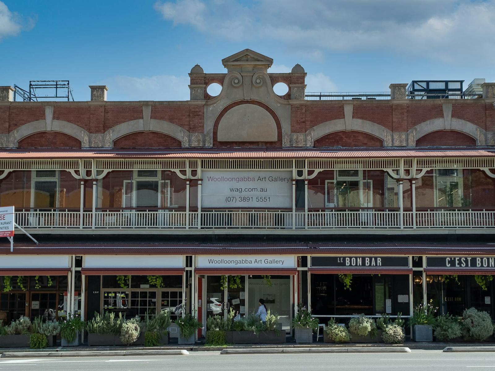 Business frontage Business frontage