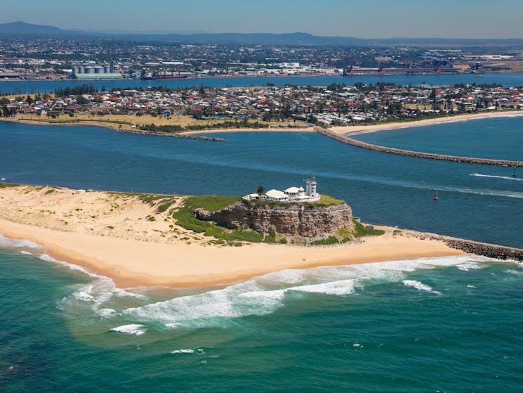 Nobbys Beach and Lighthouse