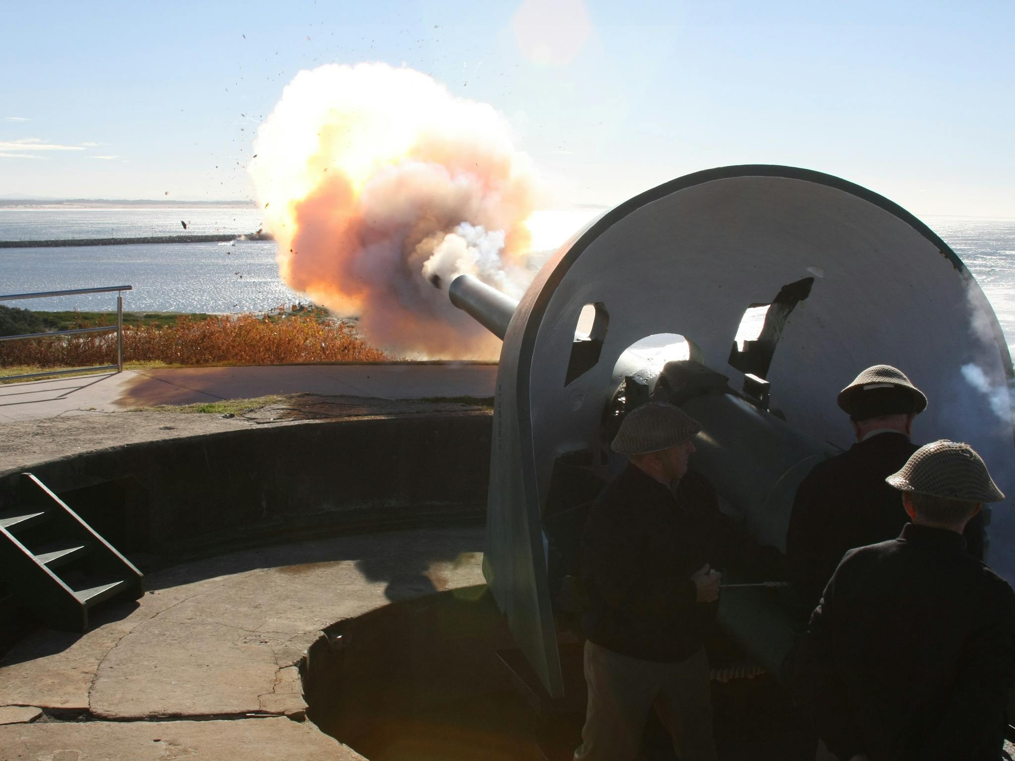 Mark V11 gun firing on open day