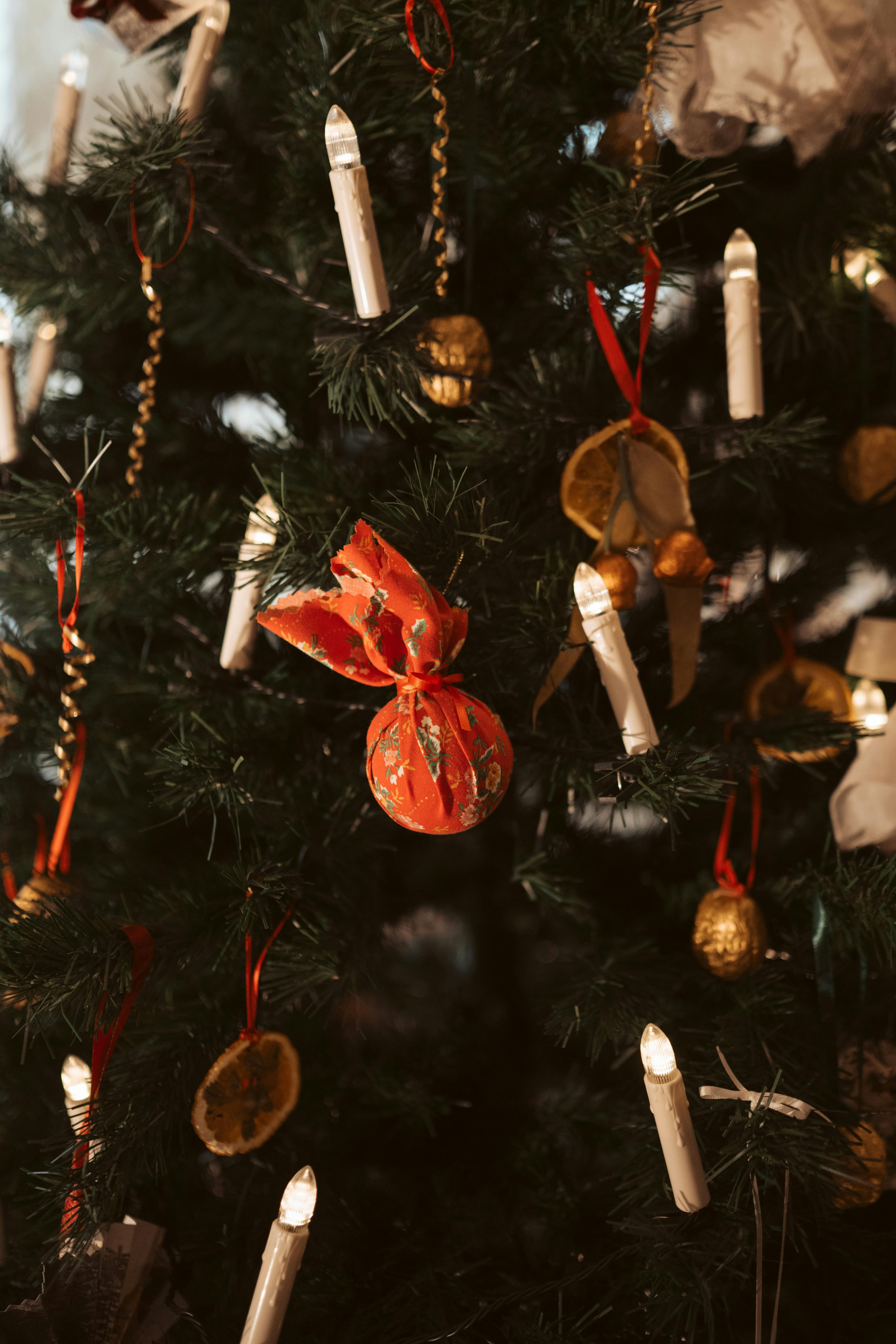 Christmas Decoration on Tree