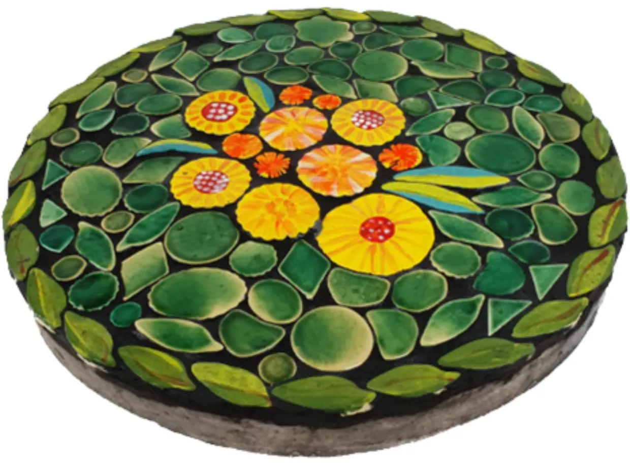 Mosaic Stepping Stone Workshop with Monte Lupo Arts