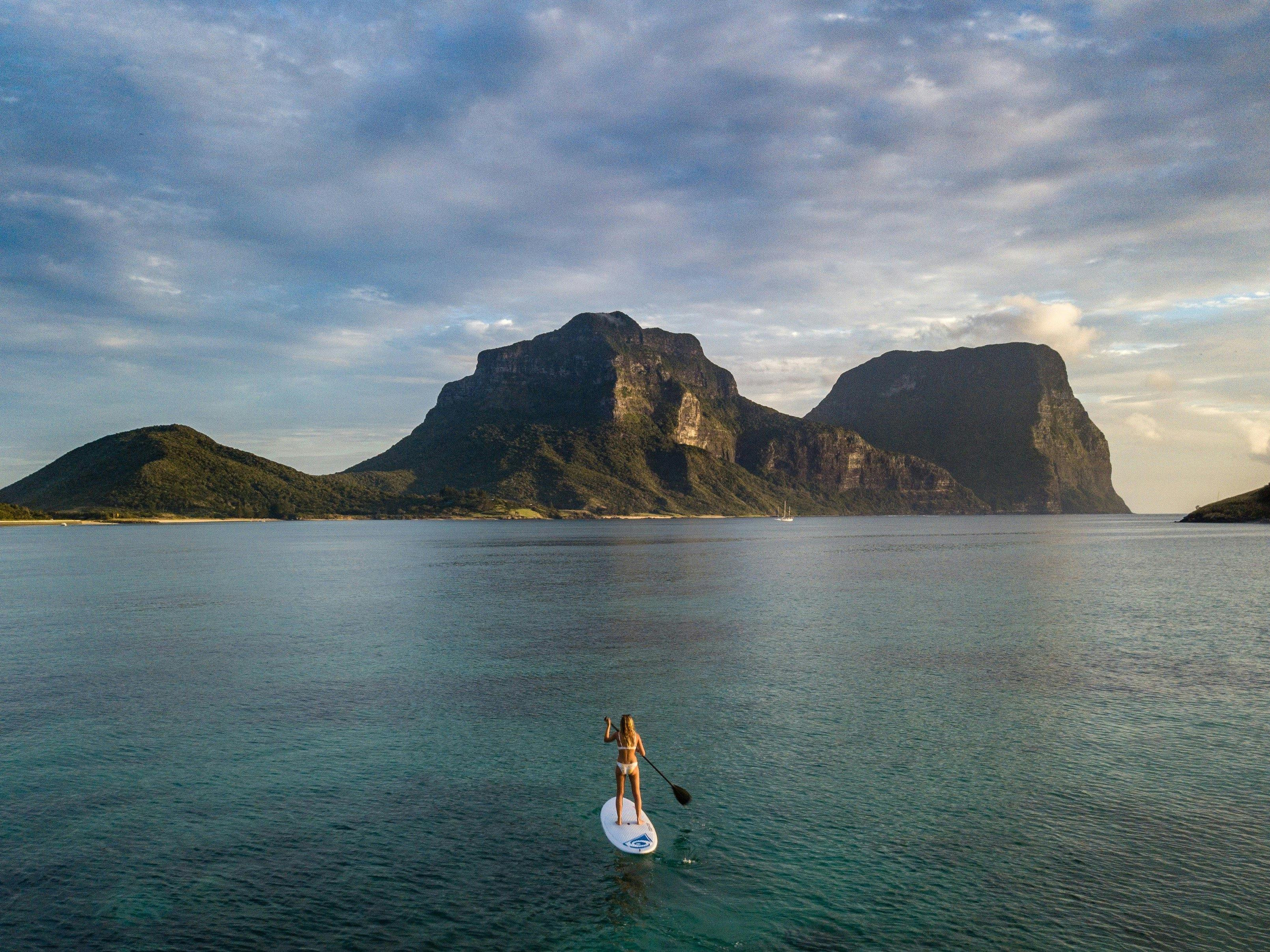 Lagoon Paddle Boarding