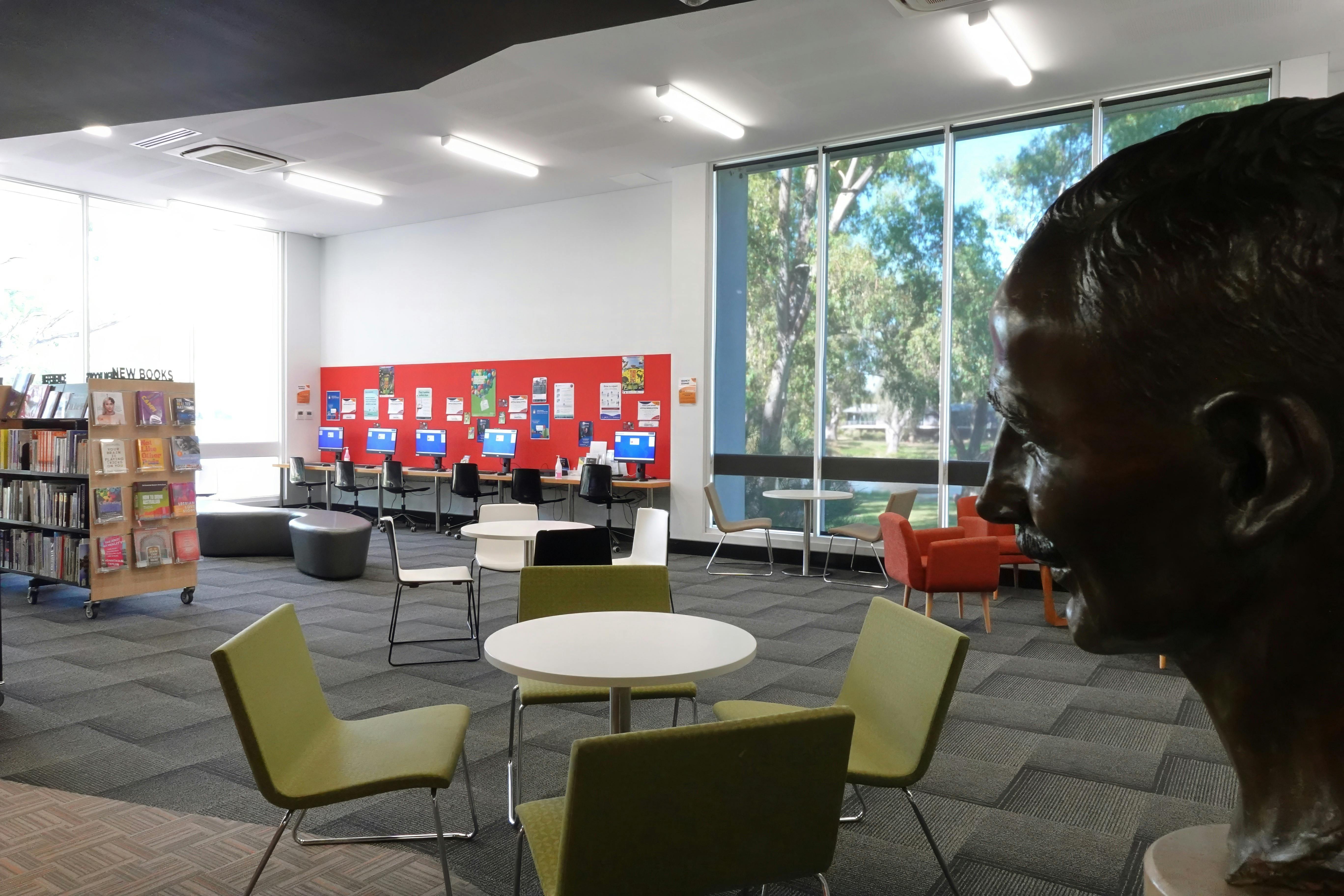 Biography section of the Benalla Library