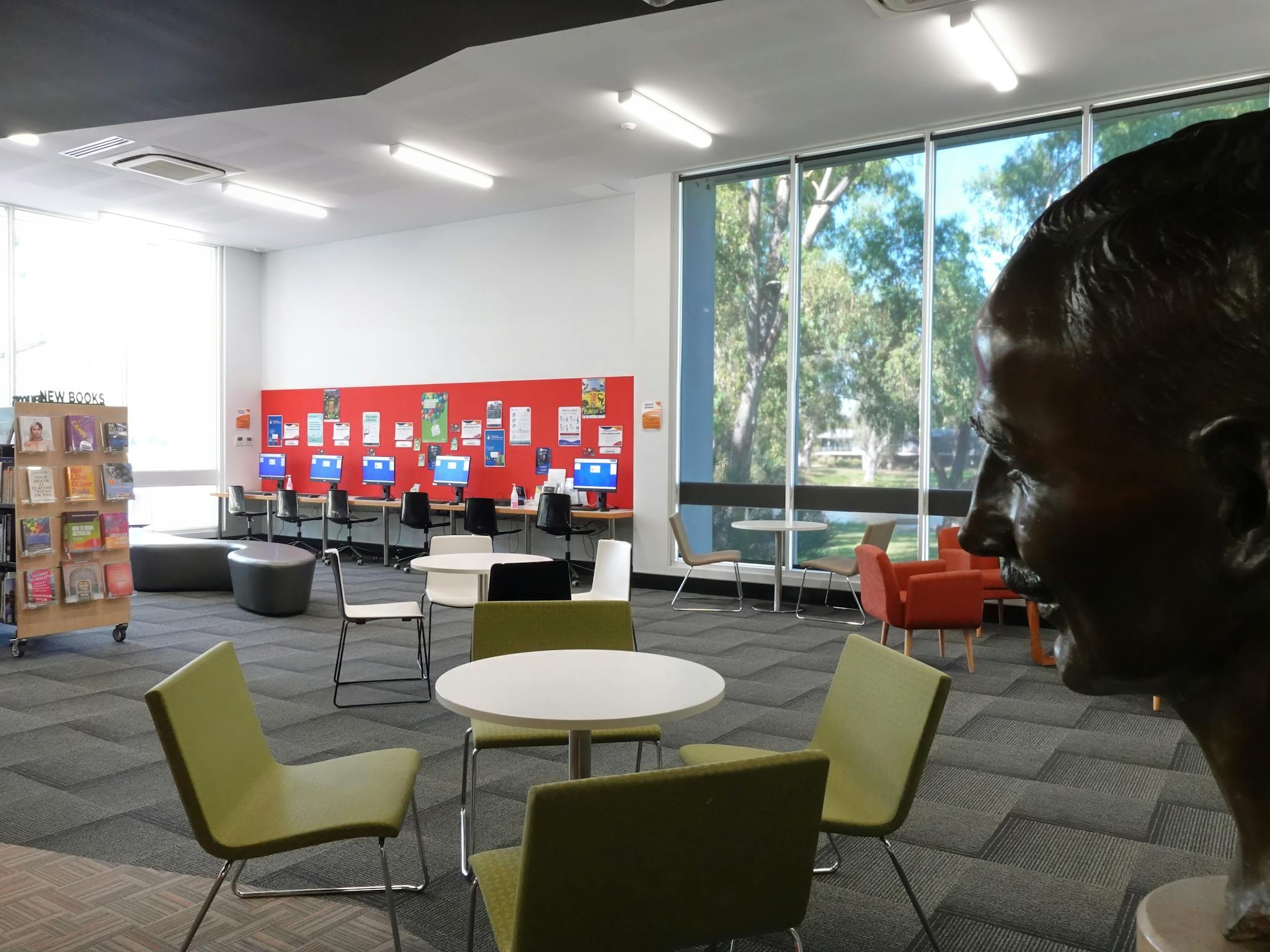 Biography section of the Benalla Library