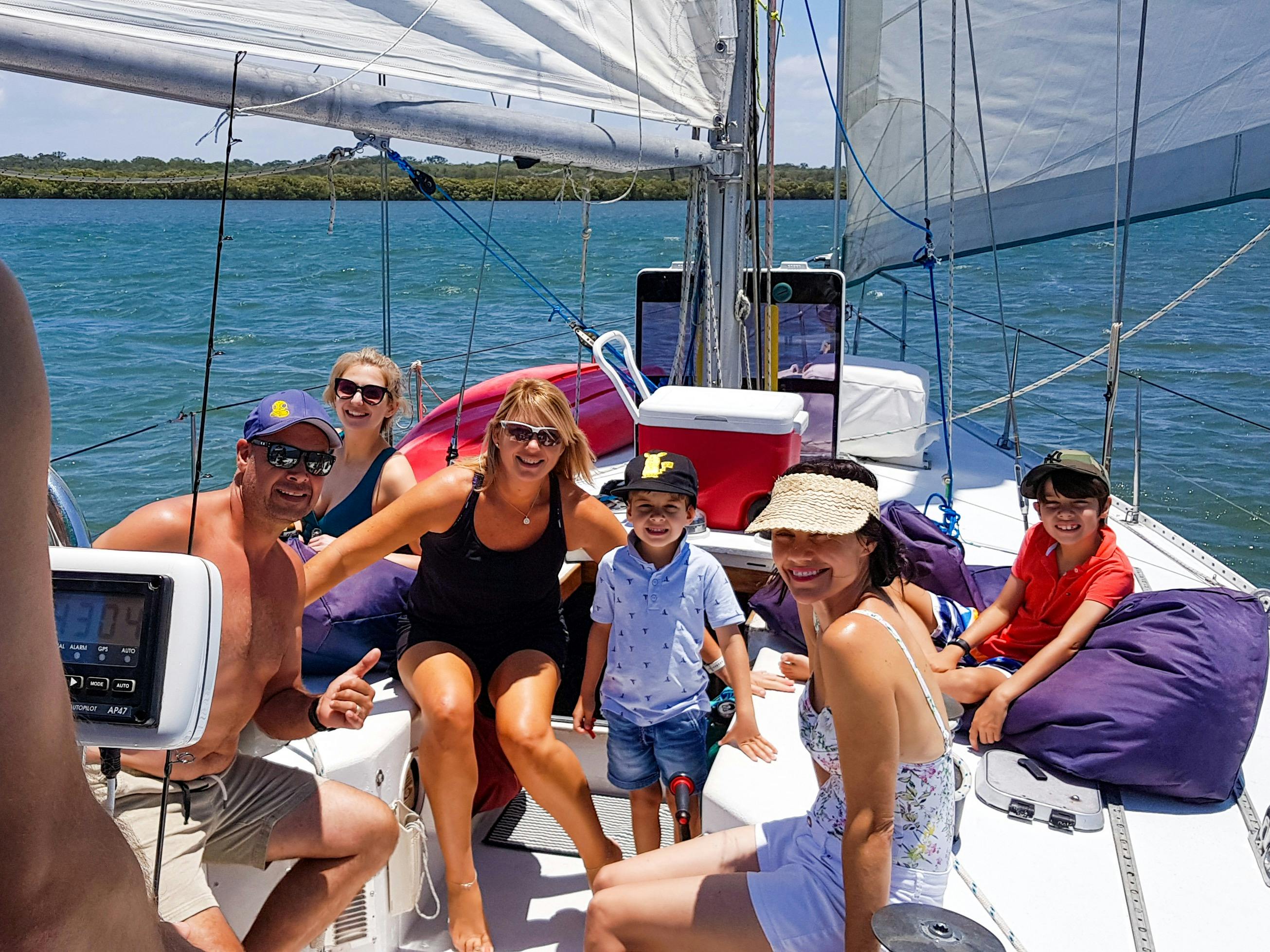 Sailing cruise from The Wharf Mooloolaba Sunshine Coast is on a must things to do list