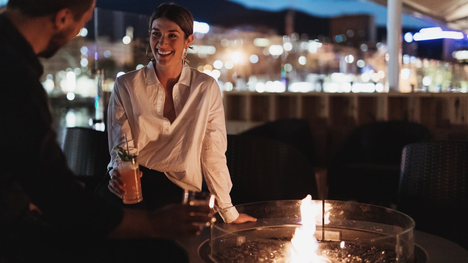 Luxury lounge bar in Hobart