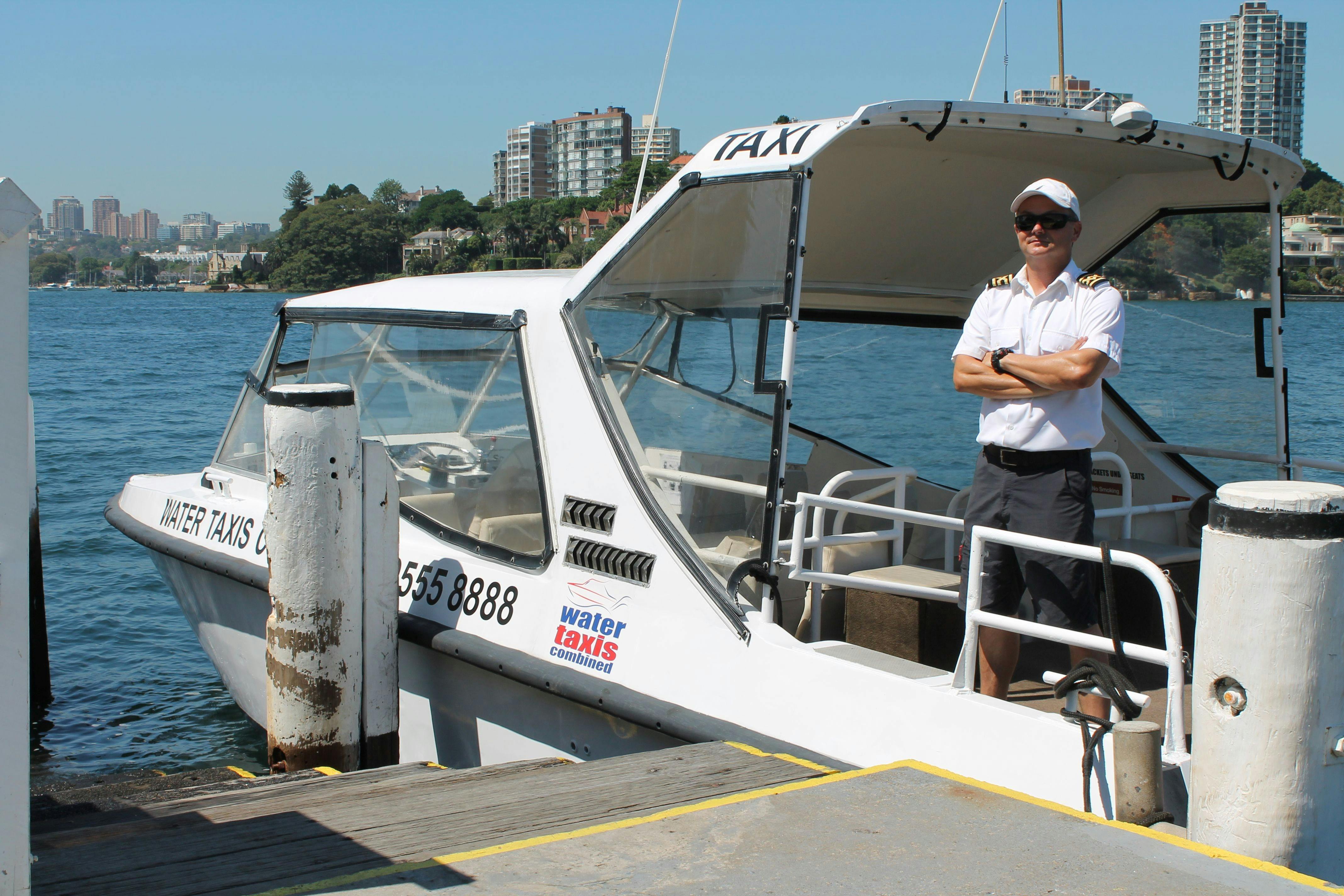 Limousine Water Taxi with Skipper