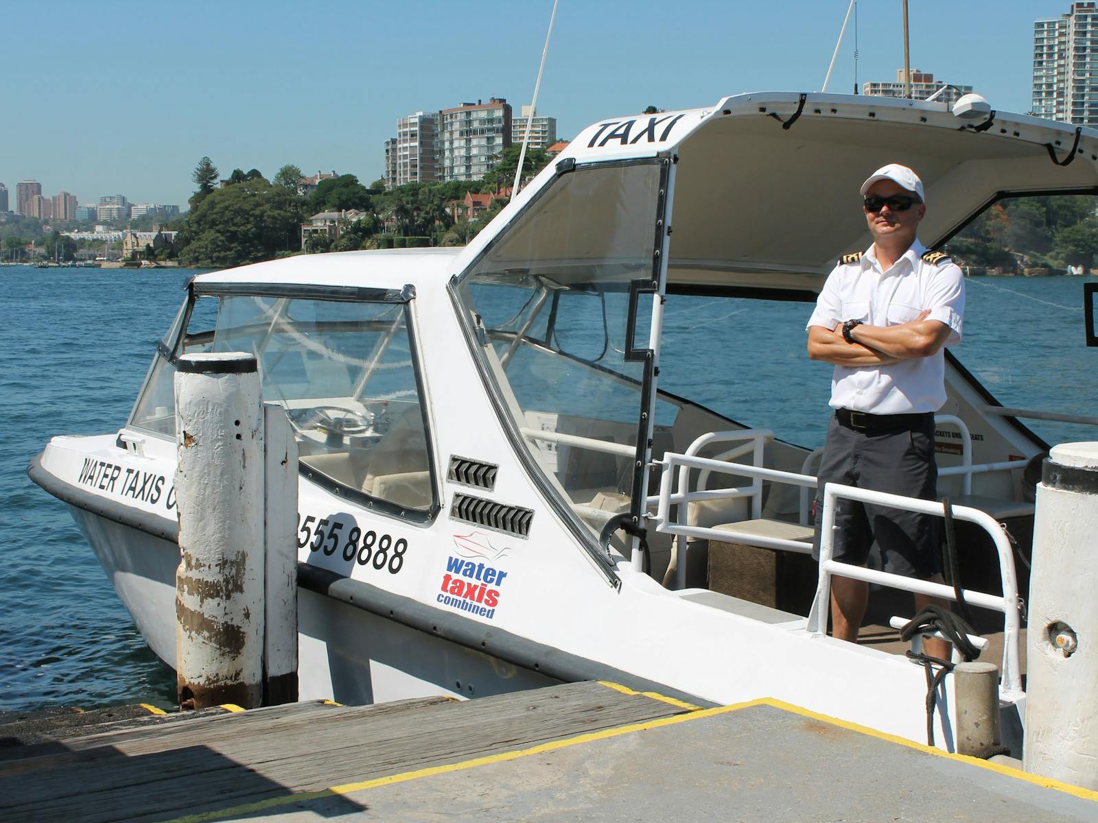 Limousine Water Taxi with Skipper