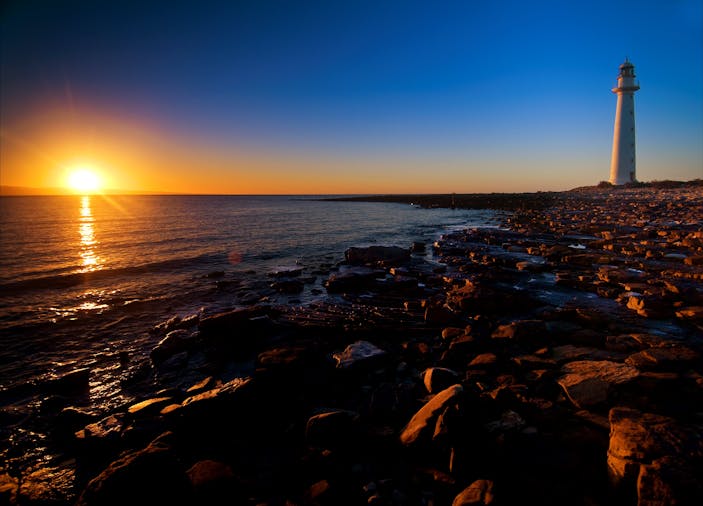 Camping at Point Lowly Fitzgerald Bay