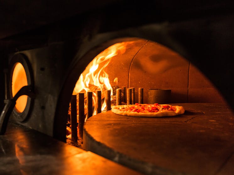Authentic Italian wood fired pizza at Il Bene
