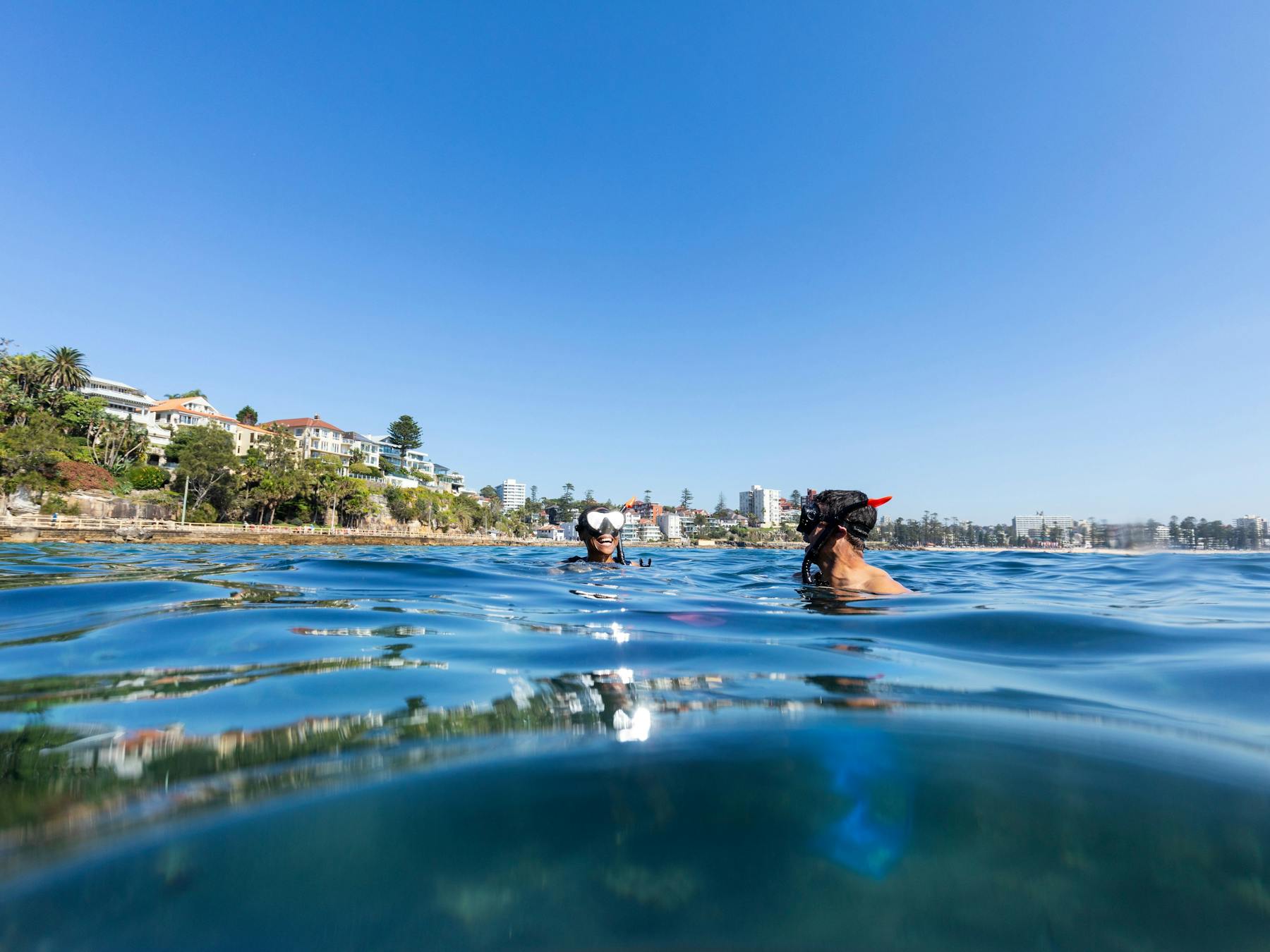 Sydney snorkeling at Manly exploring the Cabbage Tree Bay Aquatic Reserve