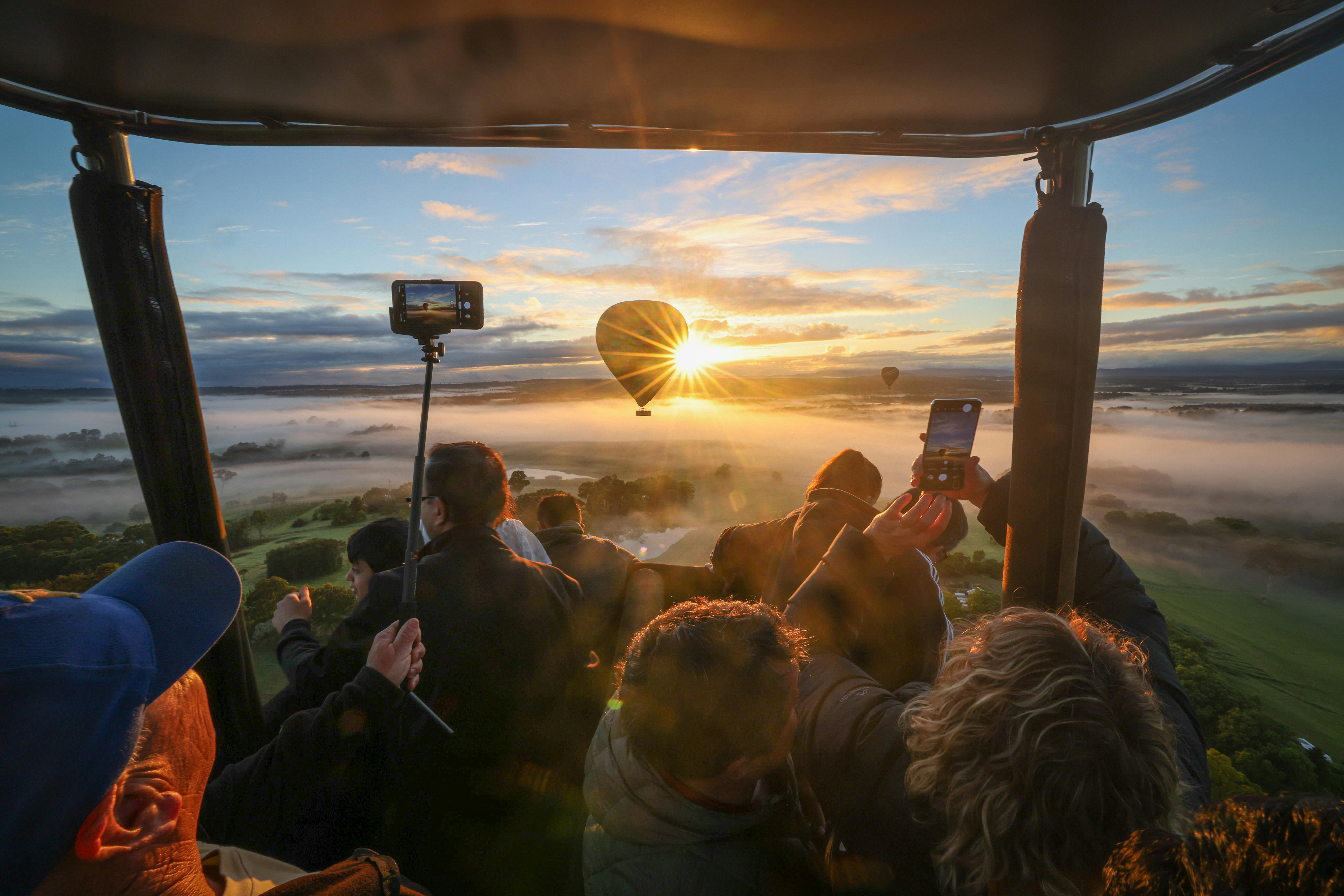 Sunrise from the Balloon