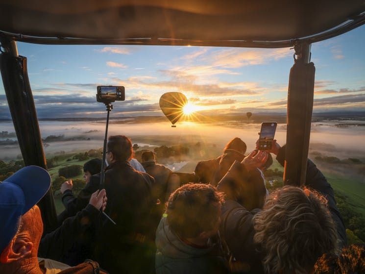 Sunrise from the Balloon