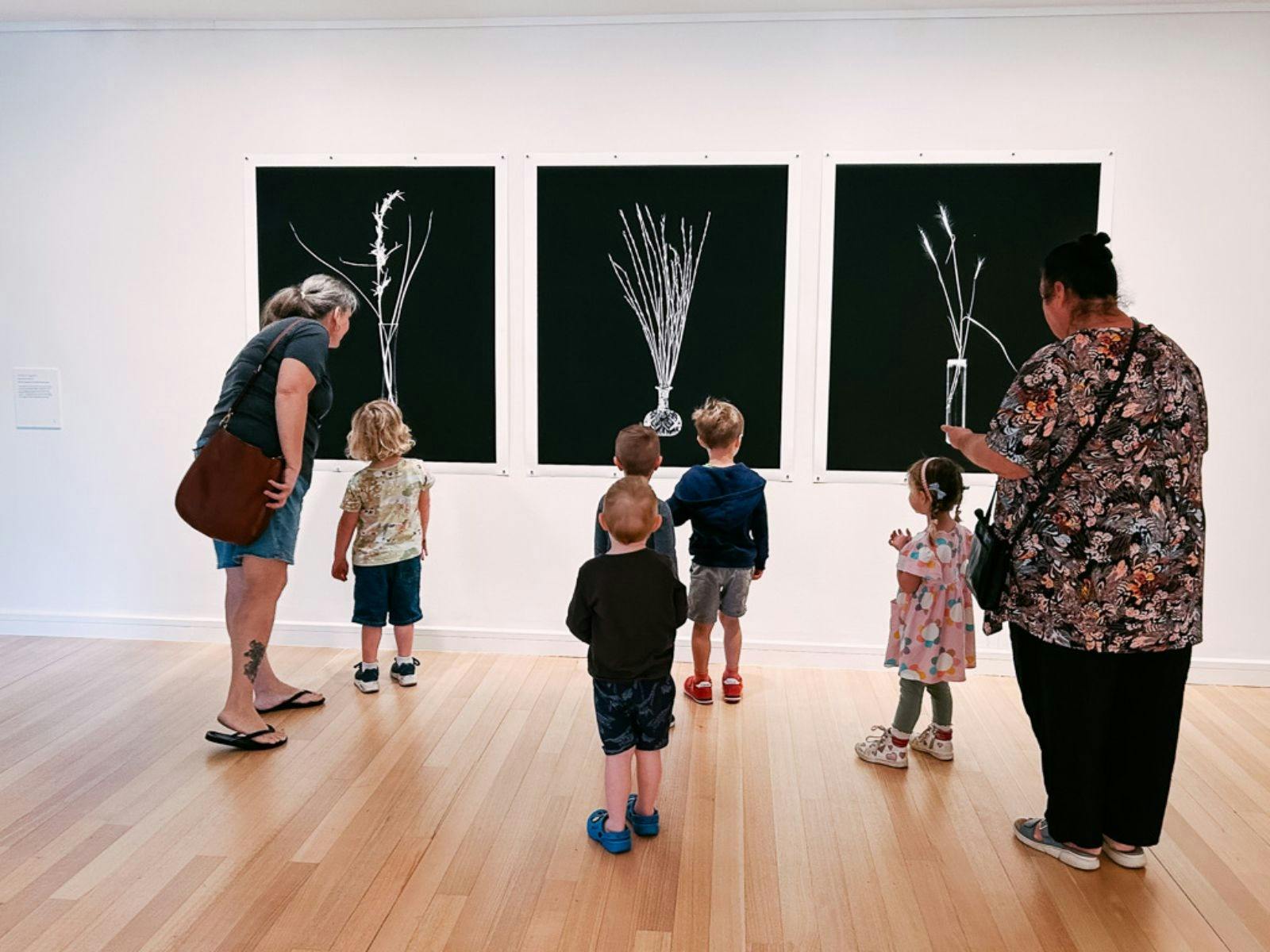 People in Reland Art Gallery