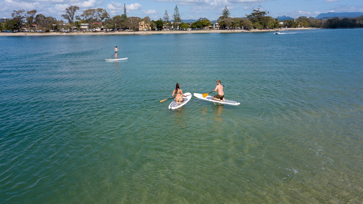 So Nice to Relax on the Water with Friends
