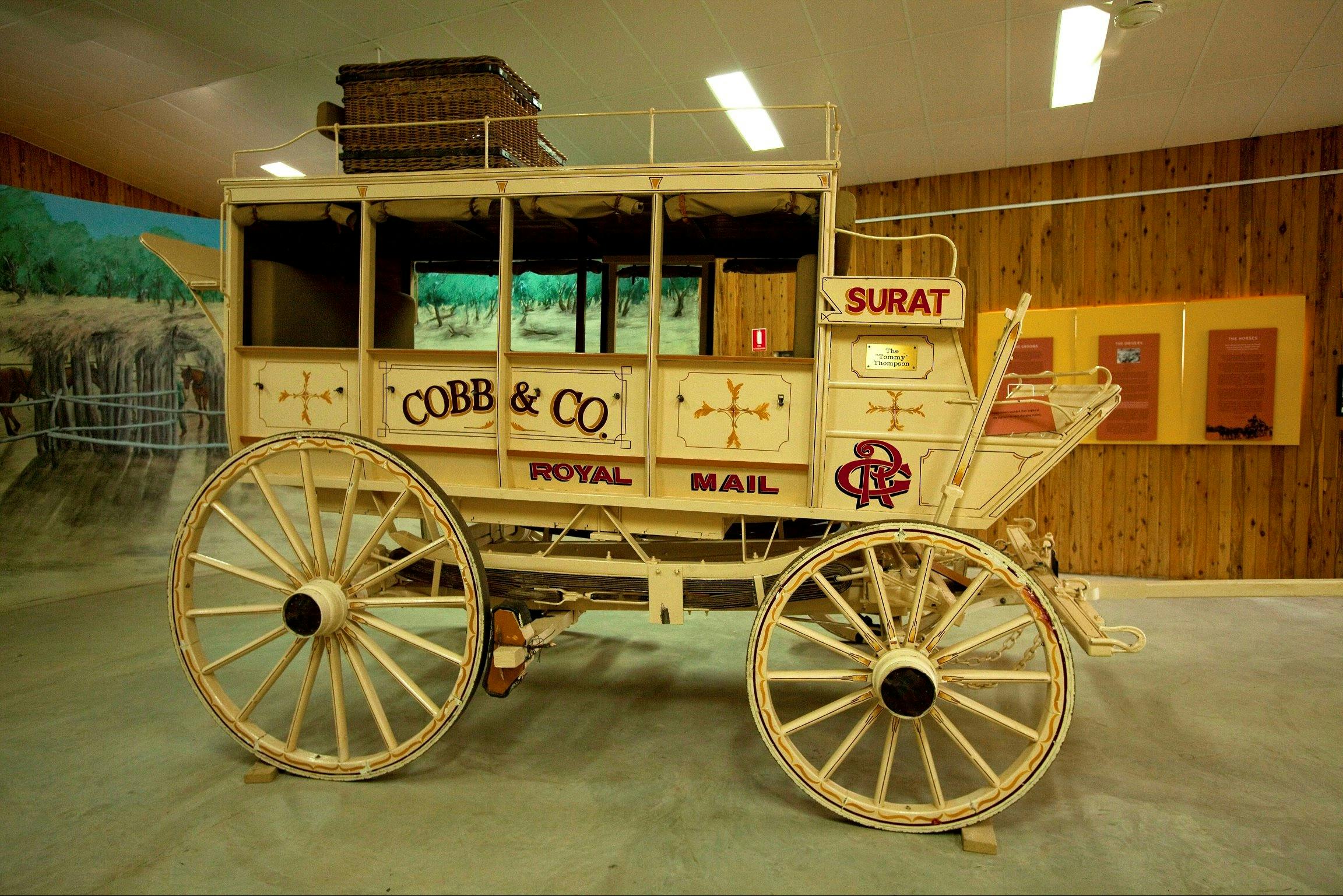 Cobb & Co Coach - Surat, QLD