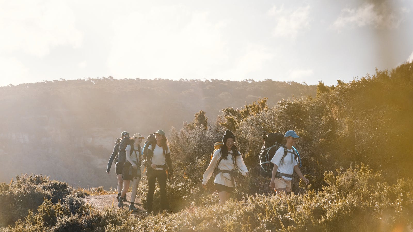 Women led by experienced local guides