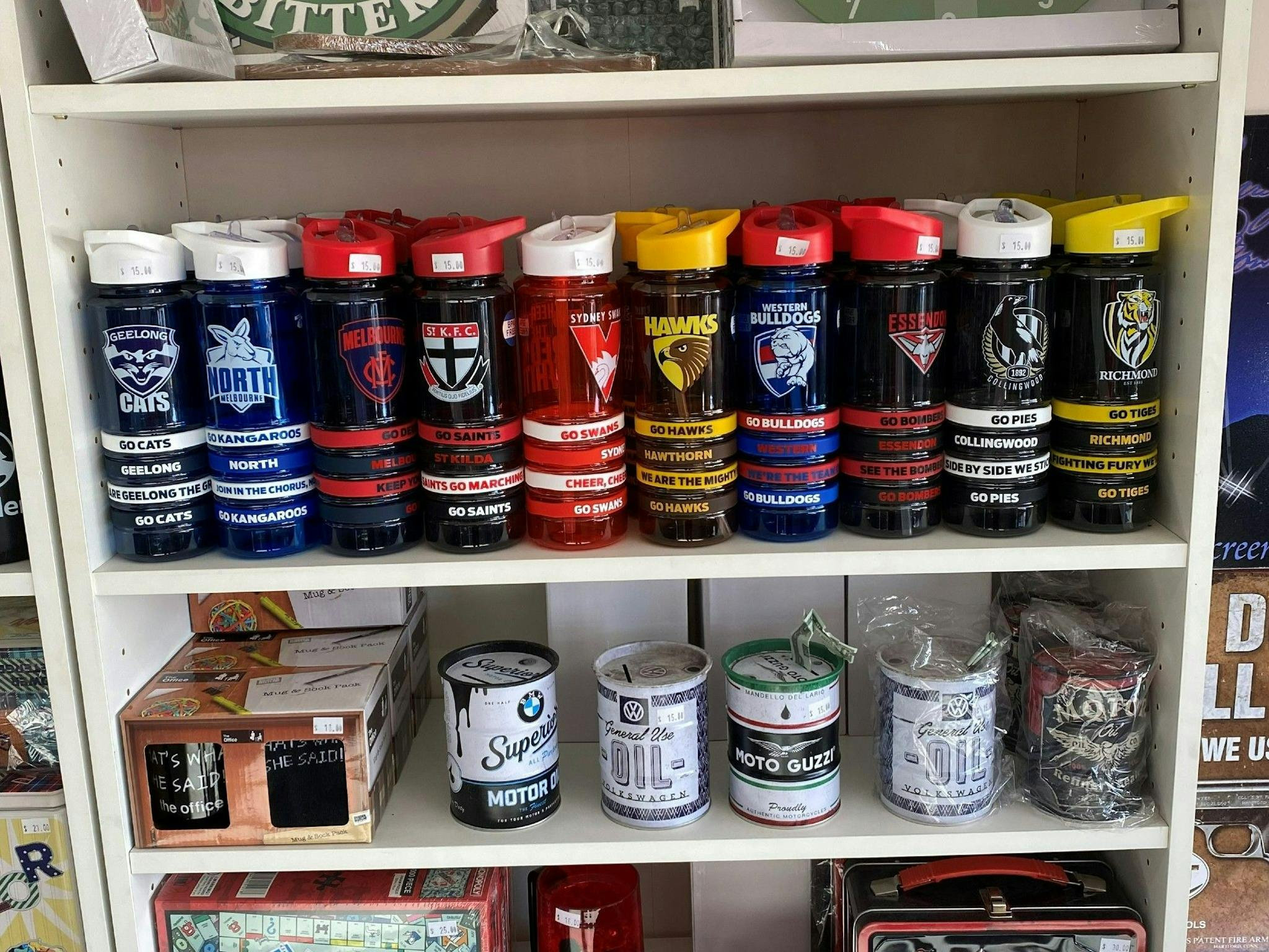 Pickers have a large range of AFL memorabilia