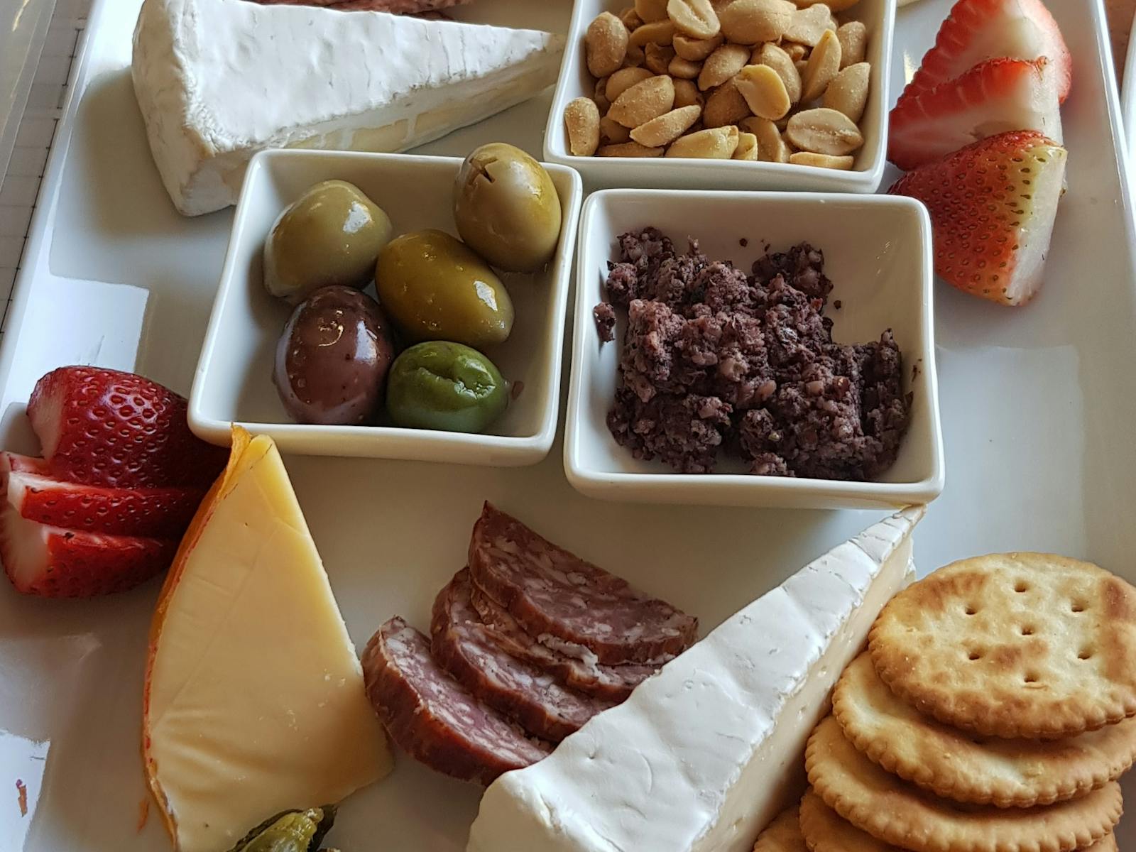 Sample our local delight platter with cheeses to compliment our wines