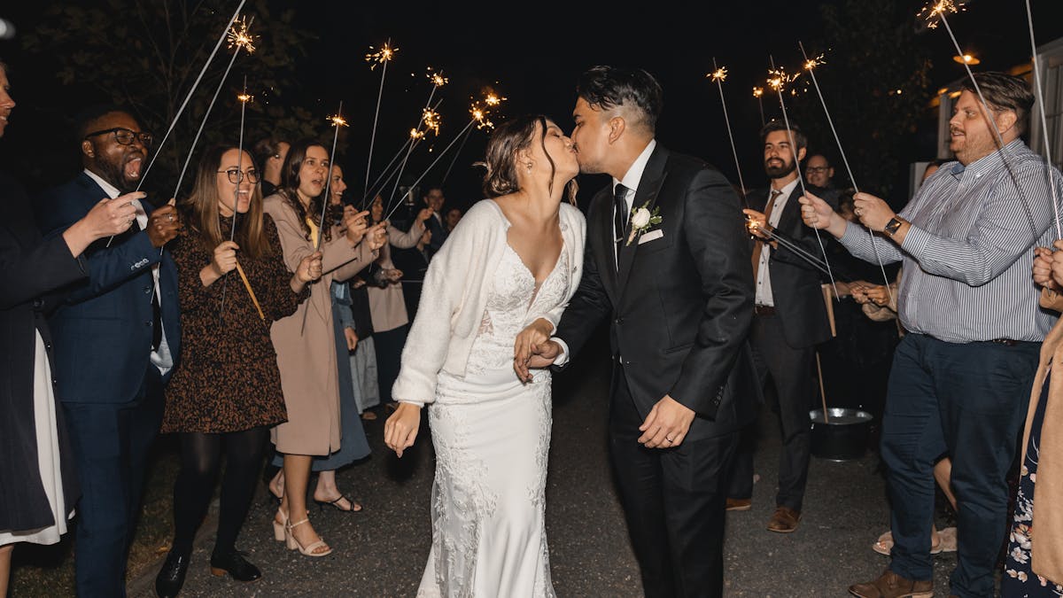 sparklers at black hall