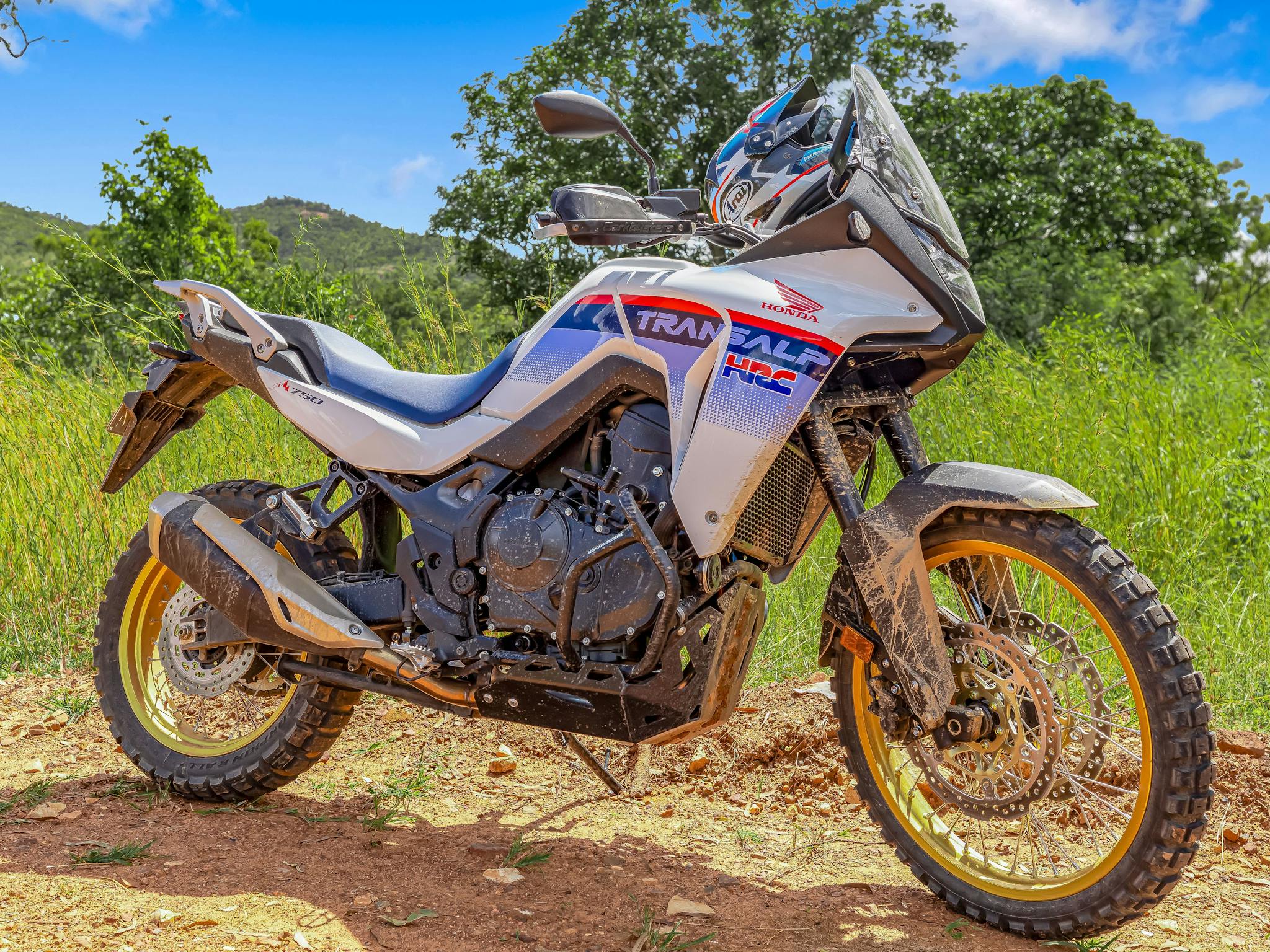 Honda Transalp Adventure Motorcycle