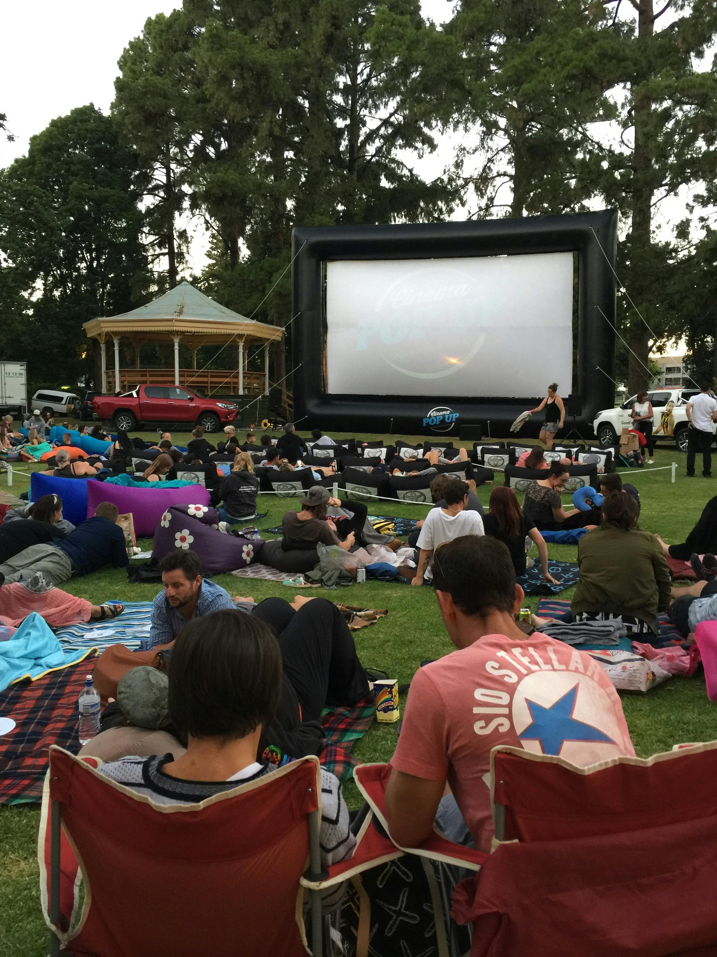 Movies under the stars