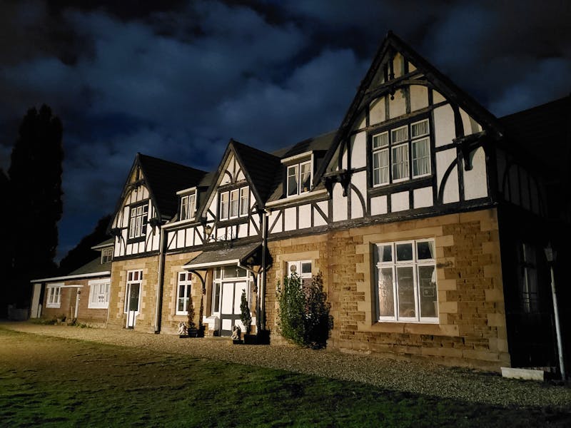 Taken at front of building at 3am