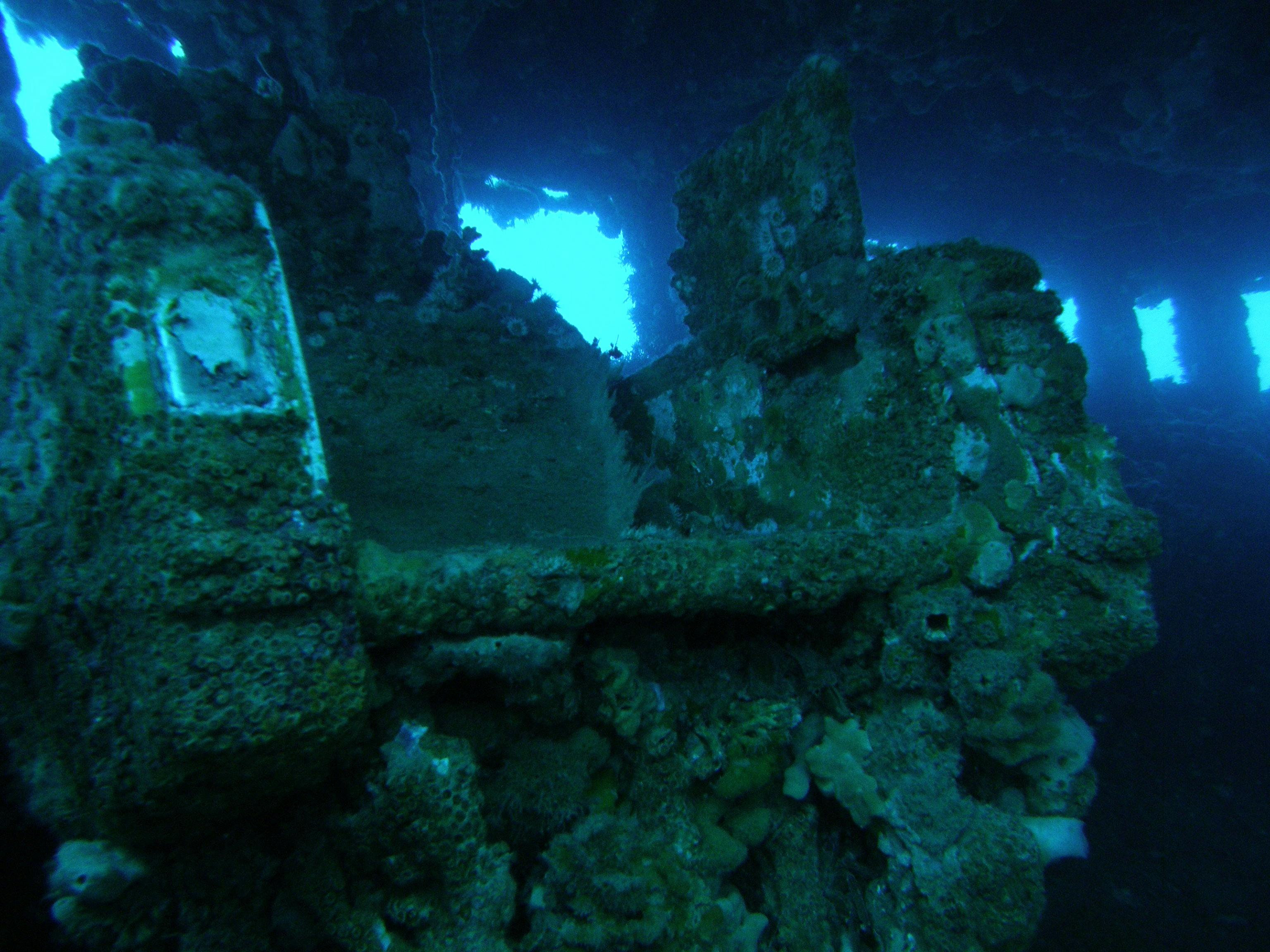 exHMAS Hobart captain's Chair