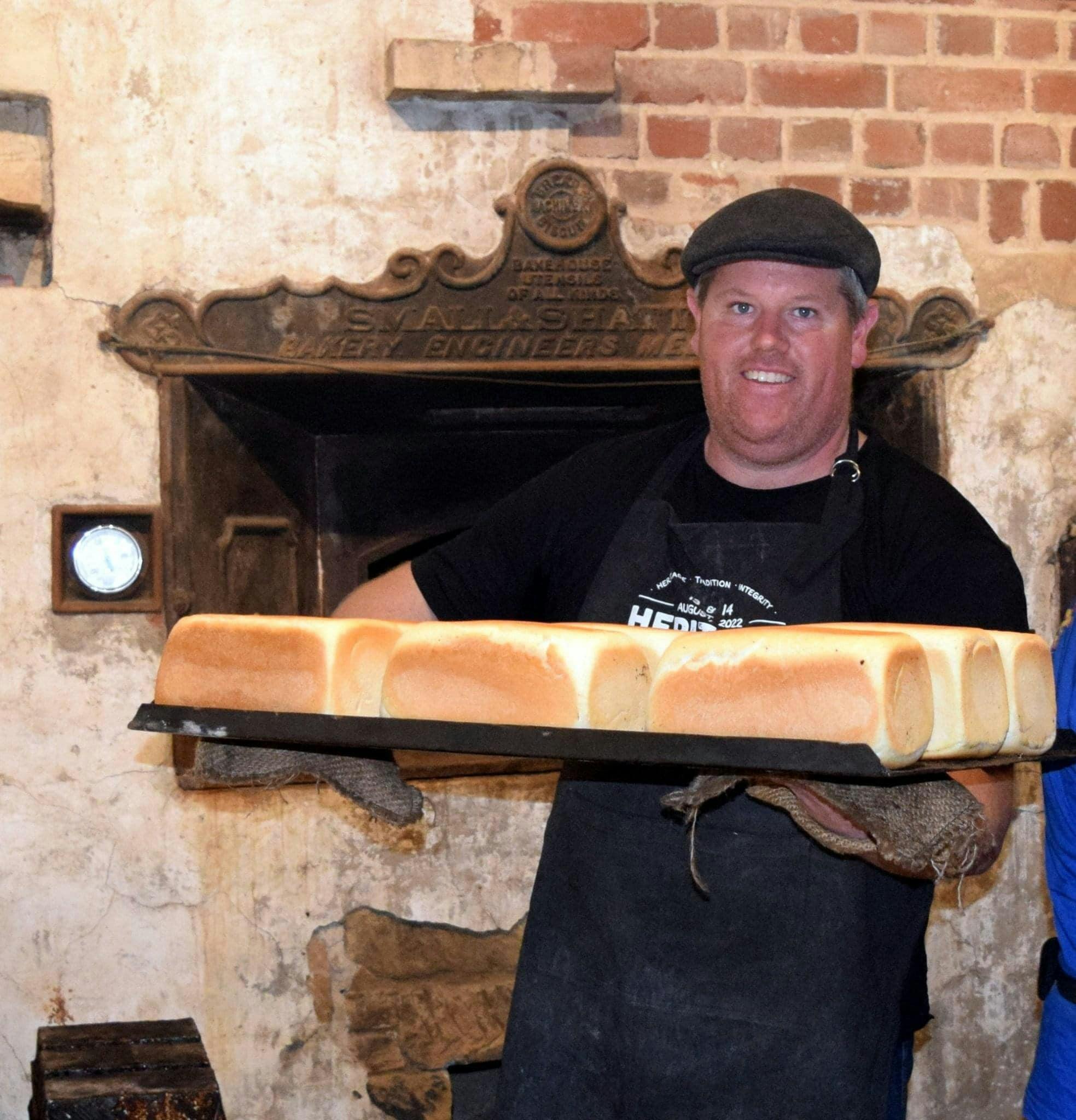 Traditionally Baked Bread form the Heritage Oven at Oatlands