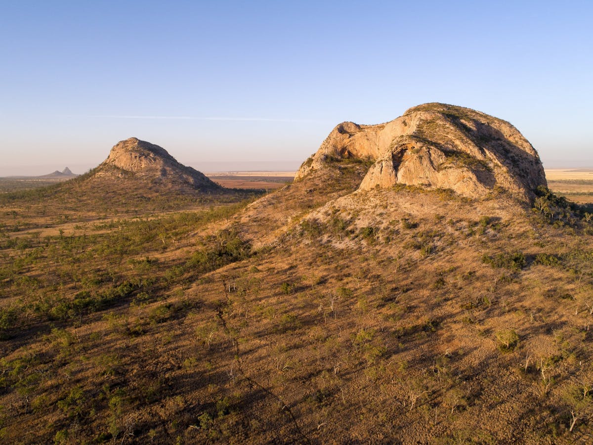 Stunning views to Gemini Peaks