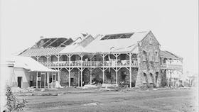 1897 - damage caused by a cyclone.