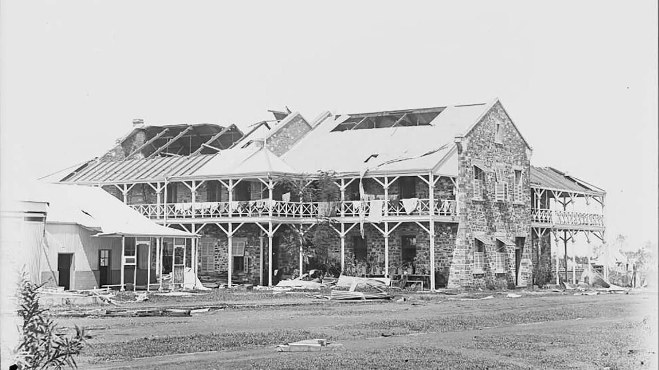 1897 - damage caused by a cyclone.