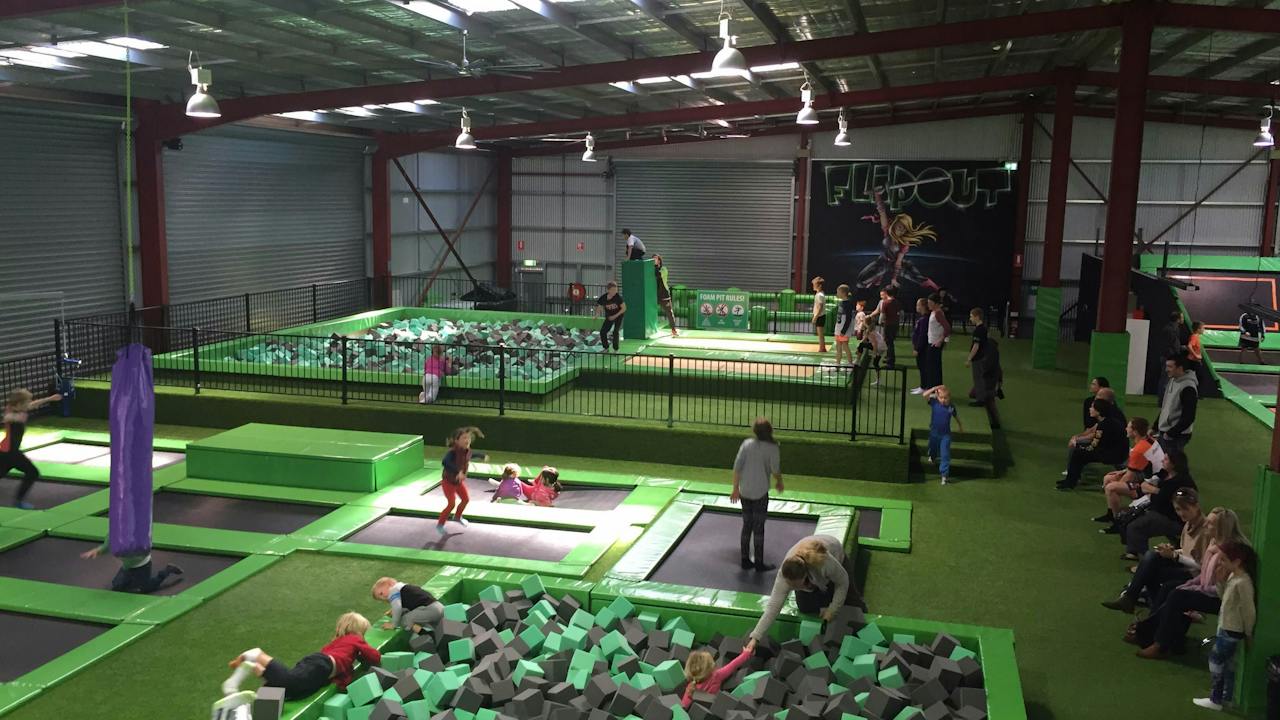 There's all kinds of fun at Flip Out Wagga Wagga