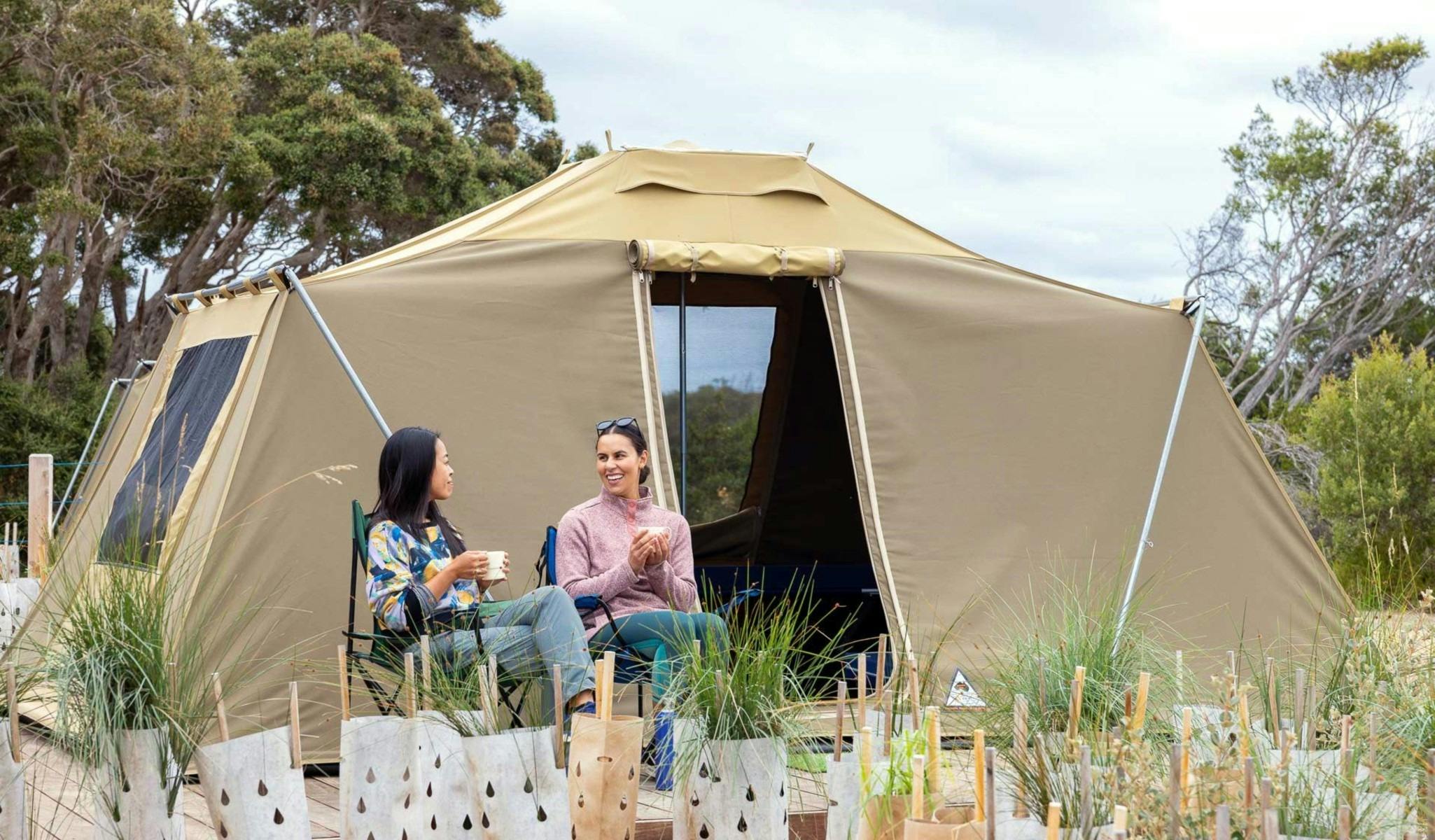Discovery Tents - Point Nepean National Park