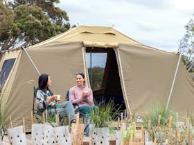 Discovery Tents - Point Nepean National Park