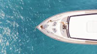 YOTSPACE - Aerial view of Superyacht
